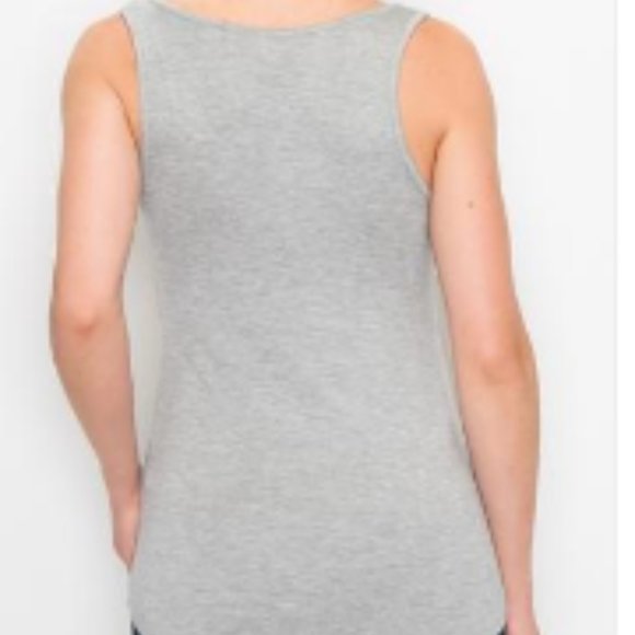 NEW Save Water Drink Tequila GraphicTank Top in Gray sz L - Picture 3 of 4